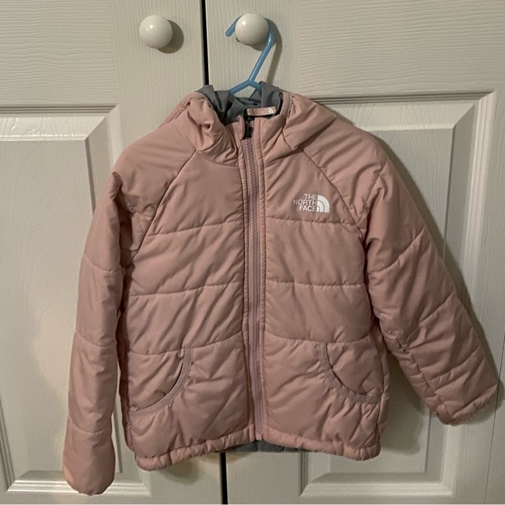 The North Face Kids Perrito Reversible Water Repellant Hooded Jacket